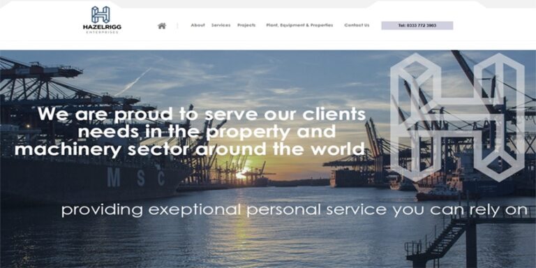 Welcome to Hazelrigg Enterprises Ltd